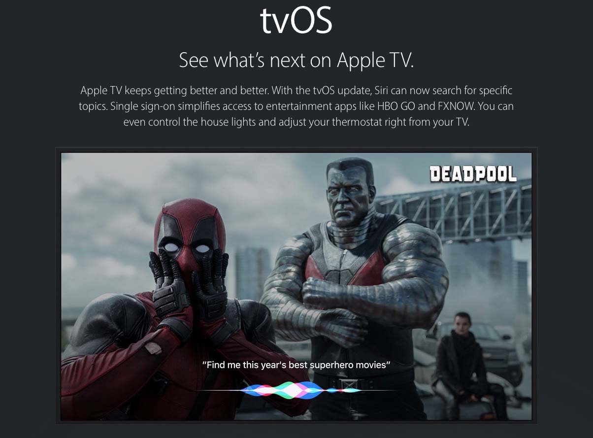 Así es el nuevo tvOS de los futuros Apple TV