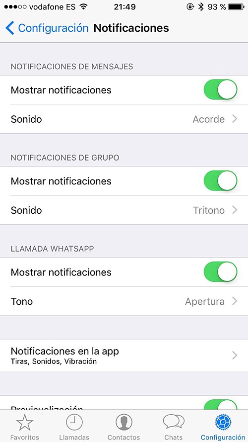 WhatsApp privacidad 2