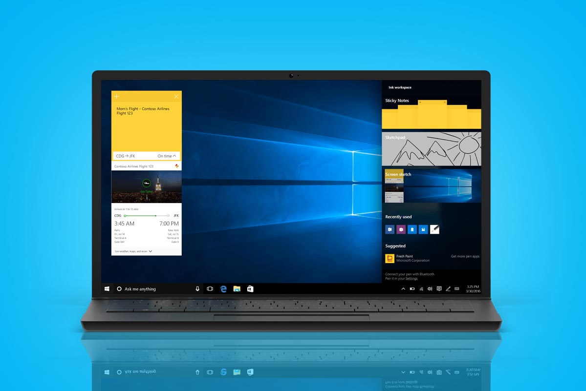 Apertura Windows 10 actualizacion aniversario