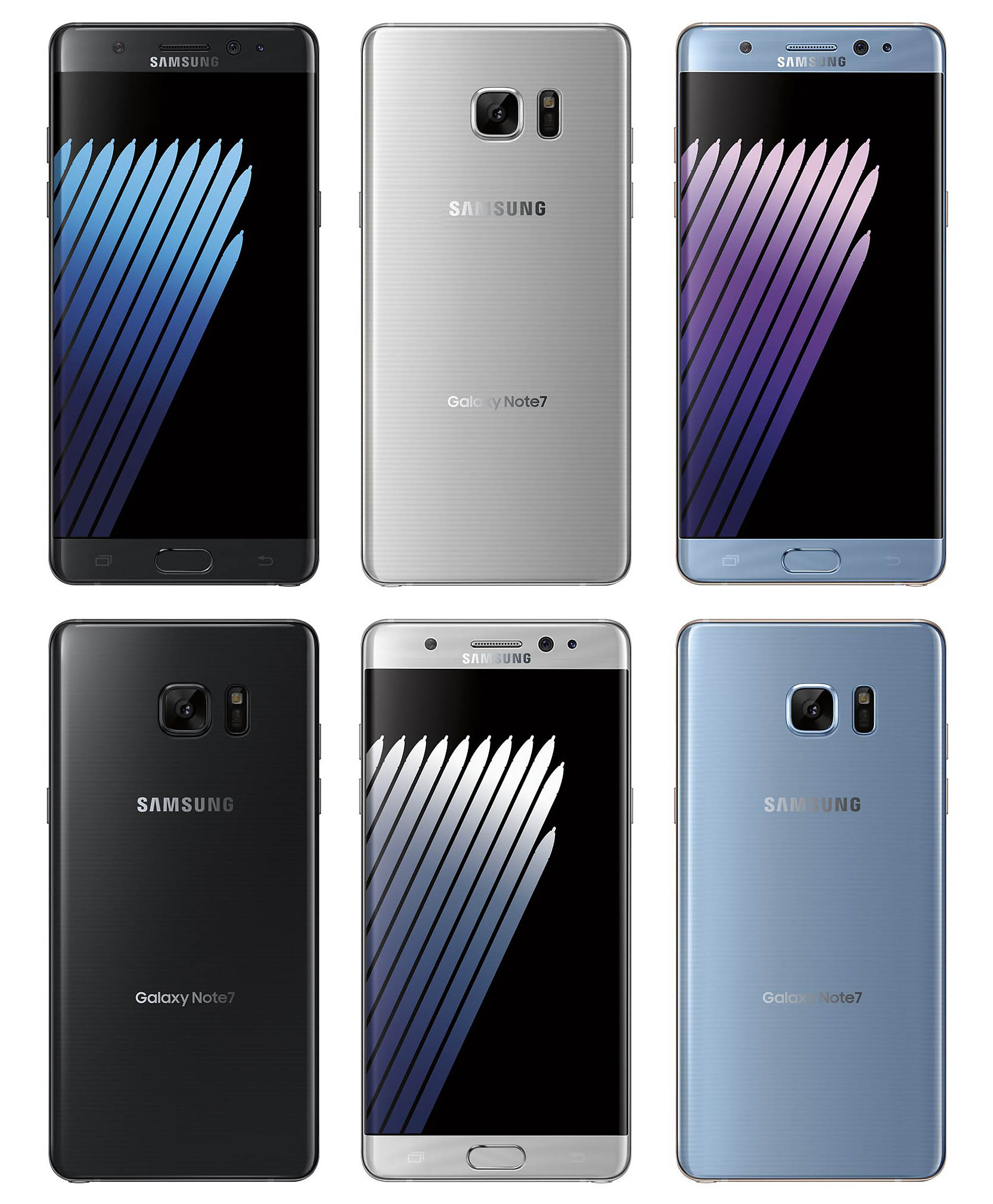 Galaxy Note 7 todos