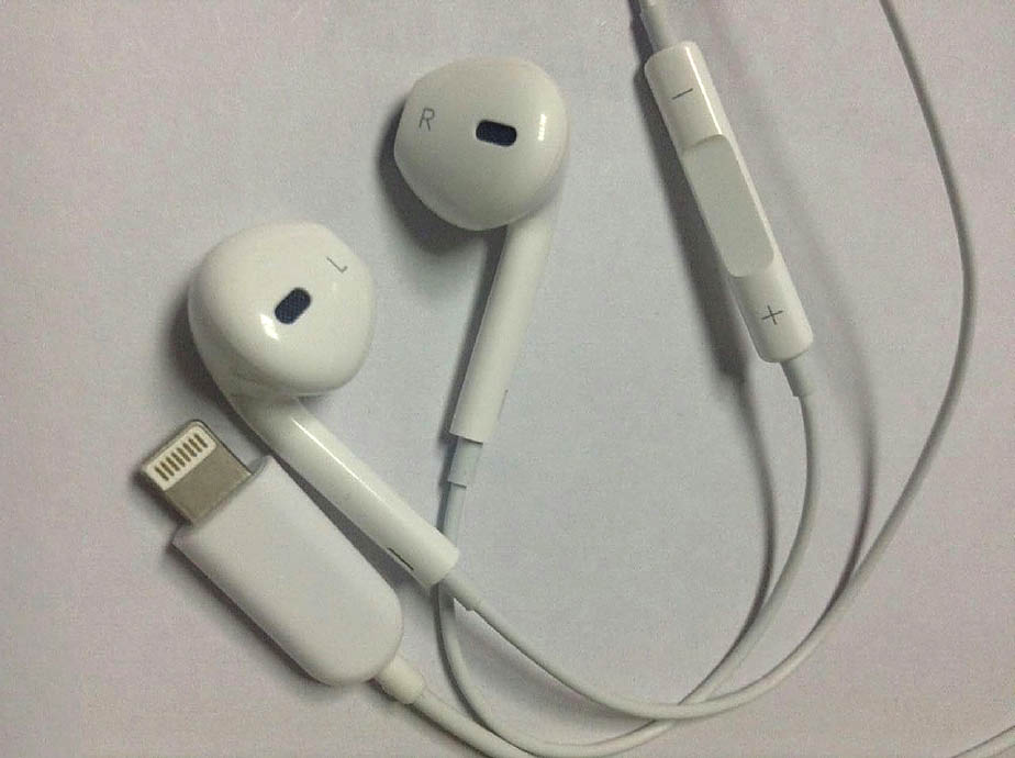 Nuevas imágenes de los auriculares EarPods con conexión Lightning del iPhone  7