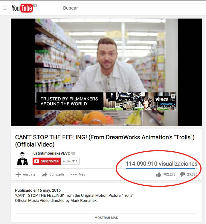 Justin Timberlake Youtube