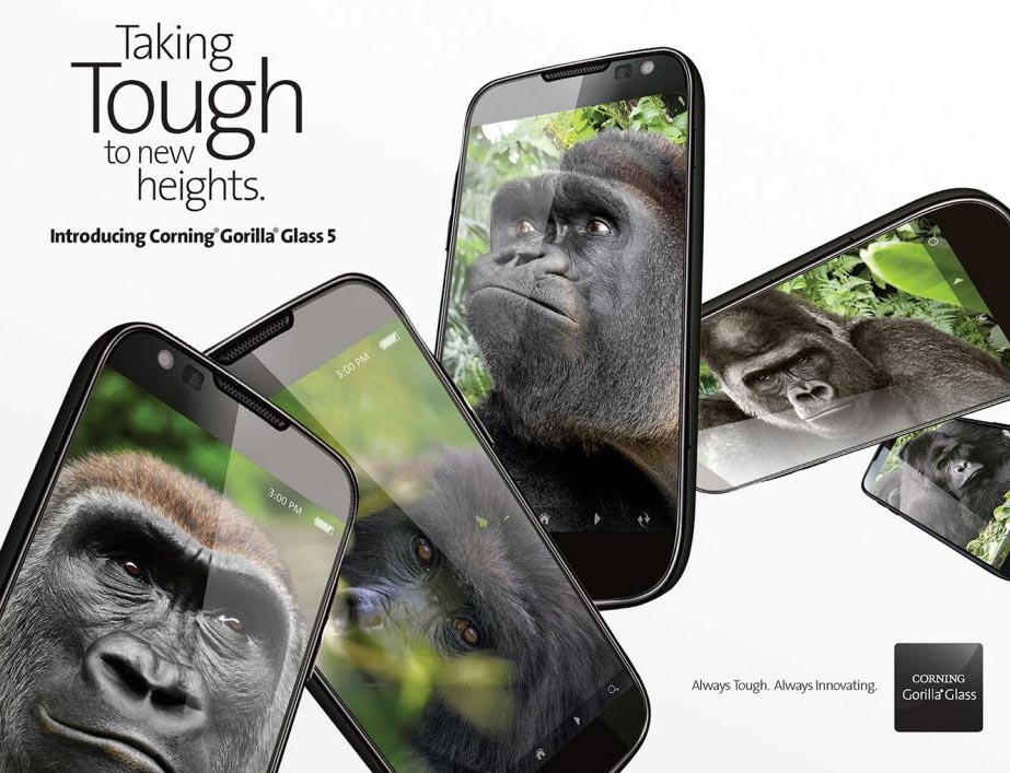 Gorilla Glass 5, el cristal que hará indestructible tu móvil