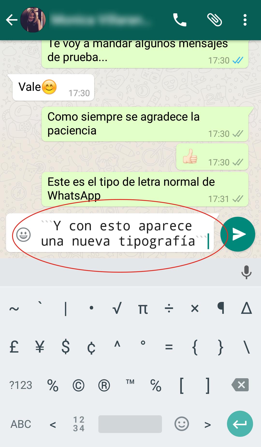 Whatsapp Descubre Cómo Usar La Nueva Letra De Whatsapp 7826