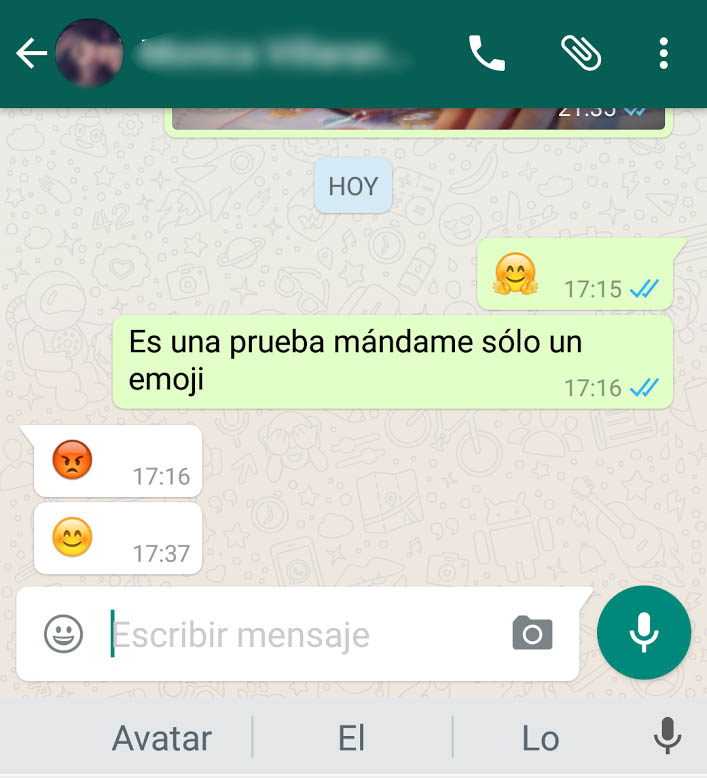 Emoji android WhatsApp