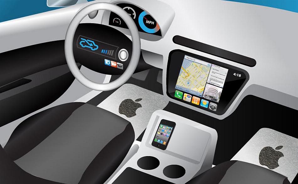 Apple car interior