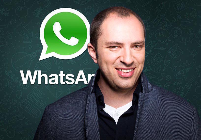 Jan Klum, CEO de WhatsApp