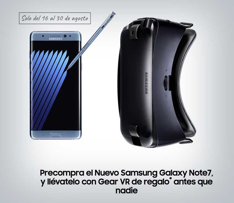 Note 7 oferta pre compra