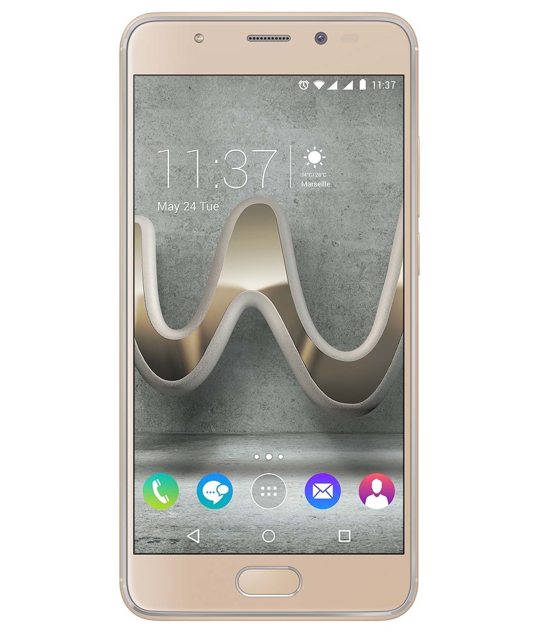 wiko_u-feel-prime_gold_front