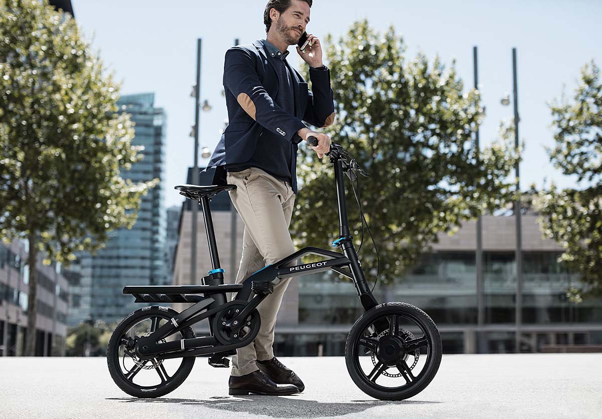 Peugeot eF01, la bici eléctrica y plegable para la nueva era del transporte