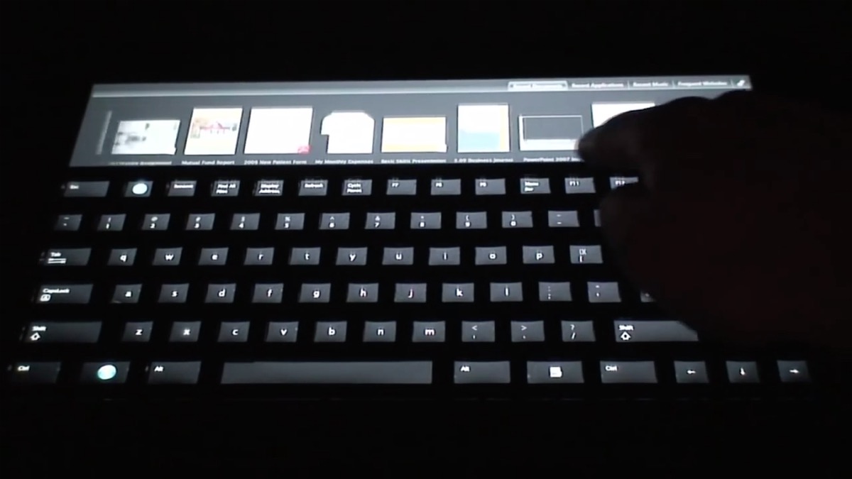 Microsoft ya “inventó” la Touch Bar de los MacBook Pro en 2010