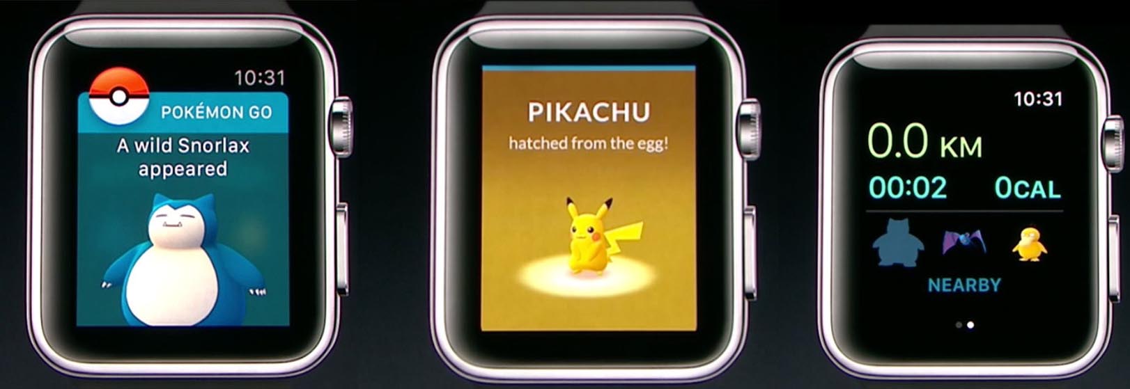 Spotify llega al Samsung Gear S3 y Pokémon GO al Apple Watch