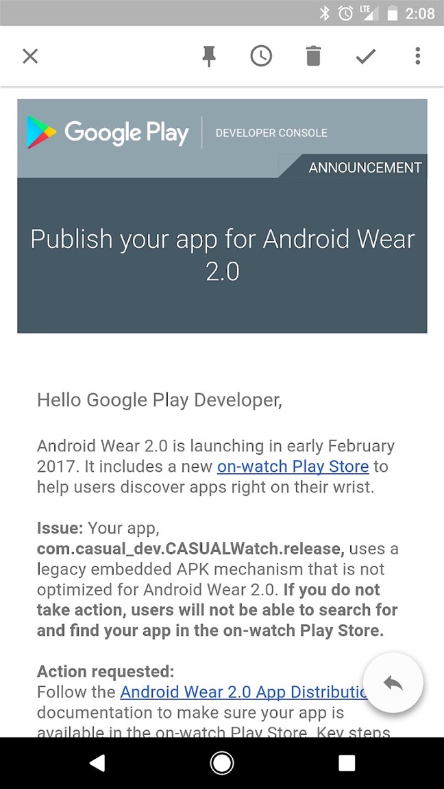Google confirma que Android Wear 2 llega a primeros de febrero