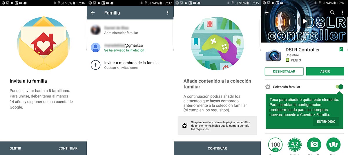 Plan Familiar Google Play 2