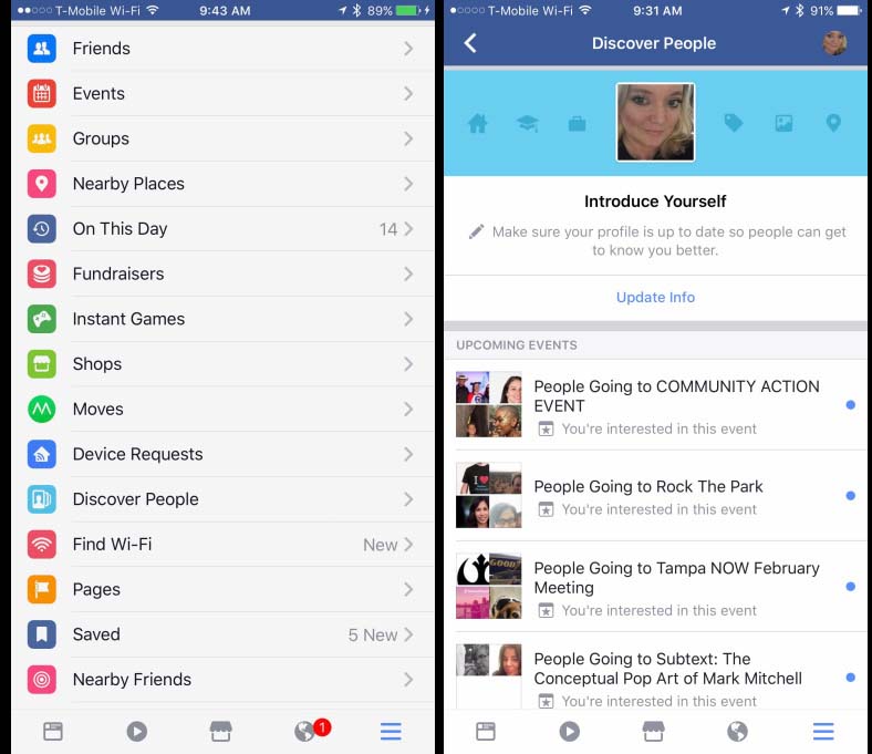 Facebook Discover, la nueva función de Facebook para ligar y conocer gente