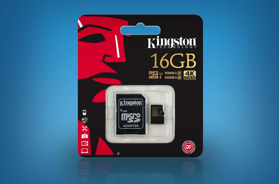 Kingston Gold Micro SD 16 GB