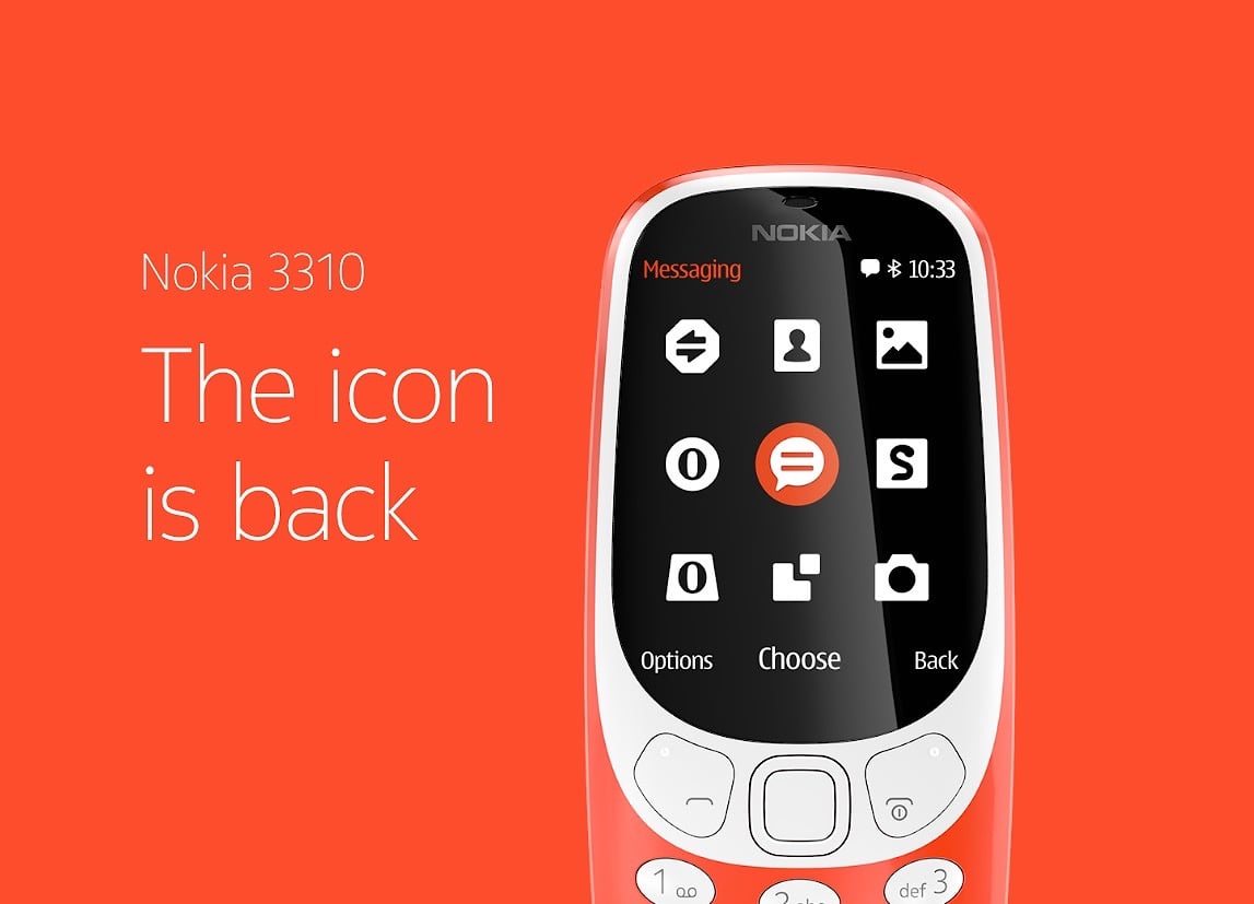 El nuevo Nokia 3310 llegará en breve con conexión 3G