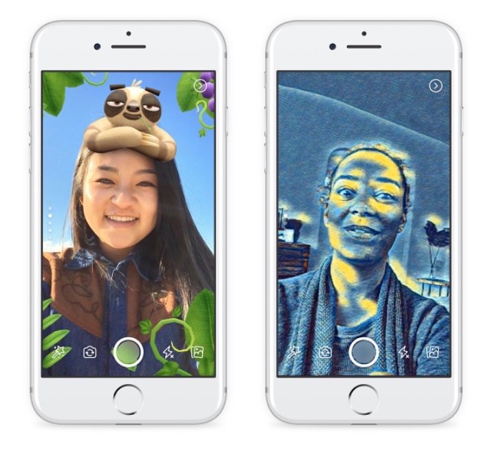 Facebook estrena cámara al estilo Snapchat/Instagram