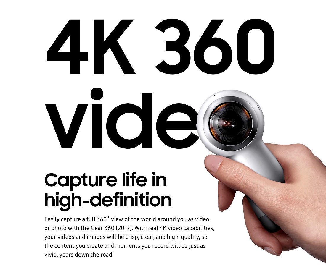 Samsung lanza su nueva VR Gear 360