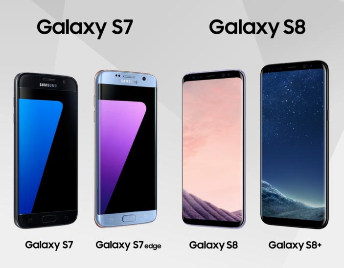 Galaxy S8 vs Galaxy S7