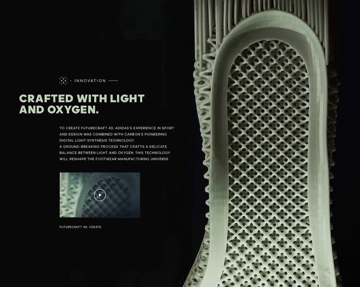 Marinero Oswald civilización Adidas Futurecraft 4D: Adidas lanza sus primeras zapatillas impresas en 3D