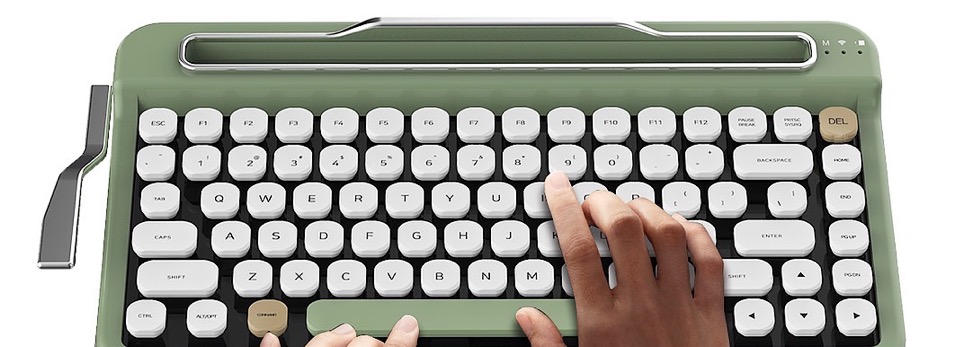 Penna, un teclado retro para los nostálgicos de las máquinas de escribir