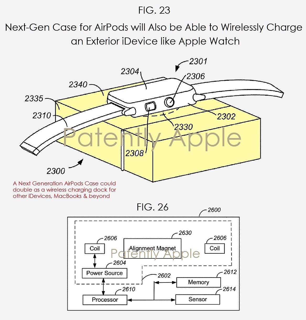 Apple patenta una caja para los AirPods que podrá cargar el Apple Watch y otros dispositivos