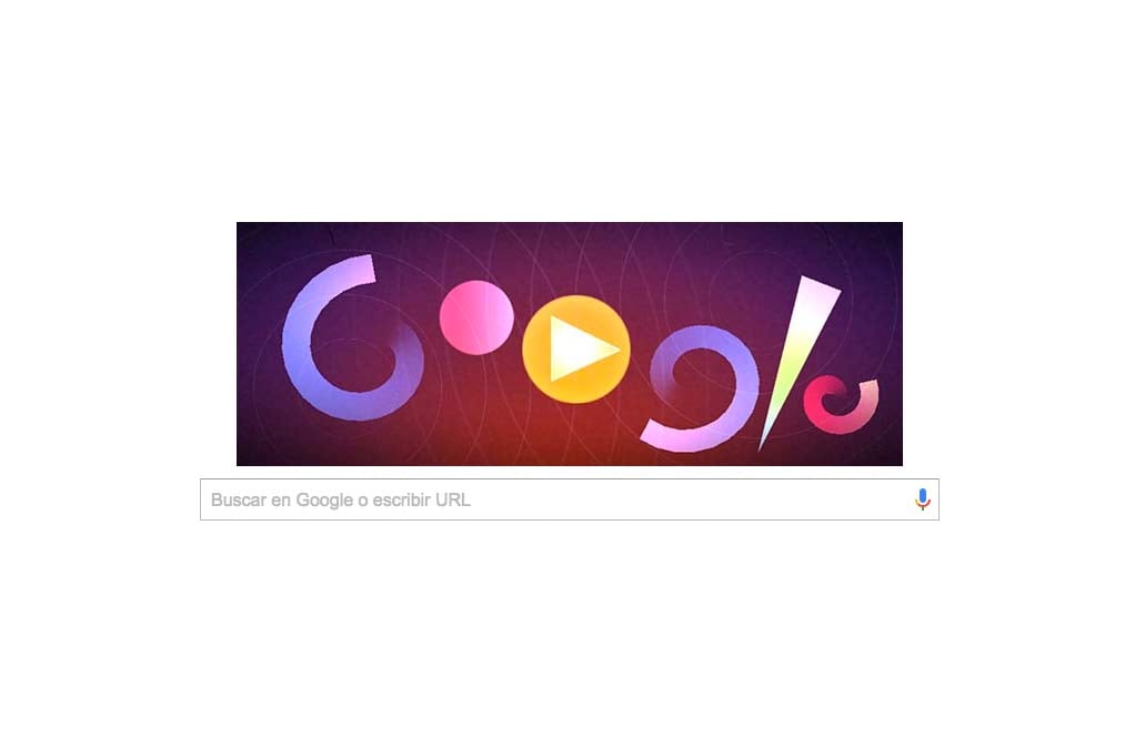 El nuevo doodle de Google en honor a Oskar Fischinger