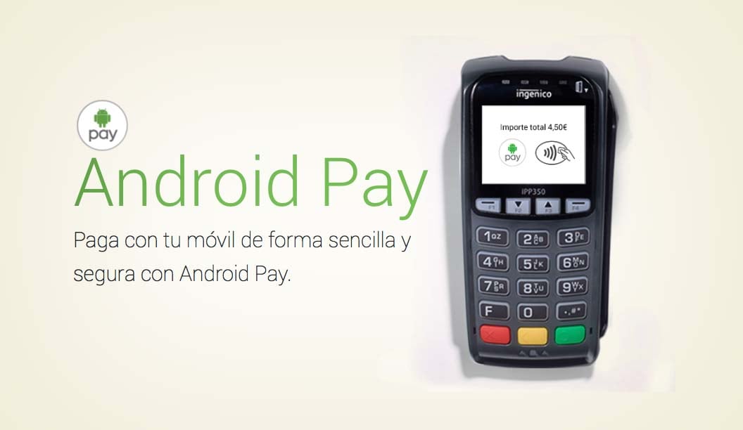 Android Pay llega a España con las tarjetas Visa y MasterCard del banco BBVA