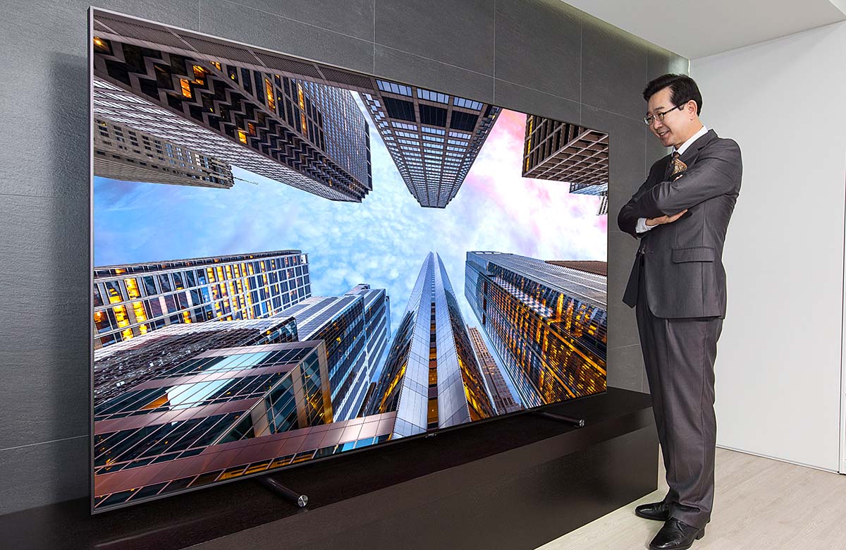 El nuevo súper televisor Samsung QLED Q9 de 88“