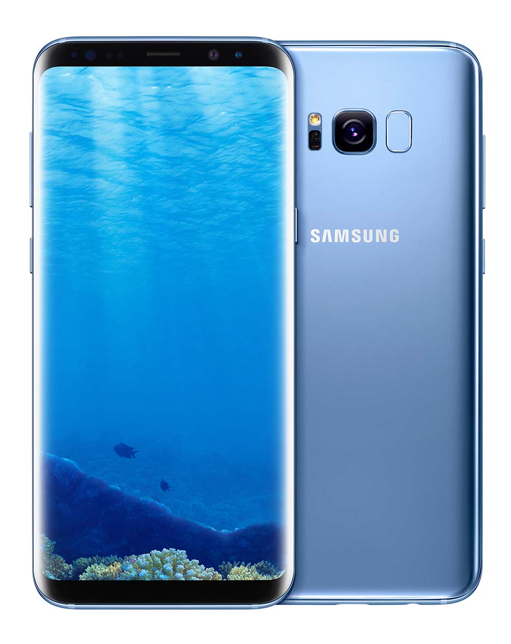 Galaxy S8 Blue Coral