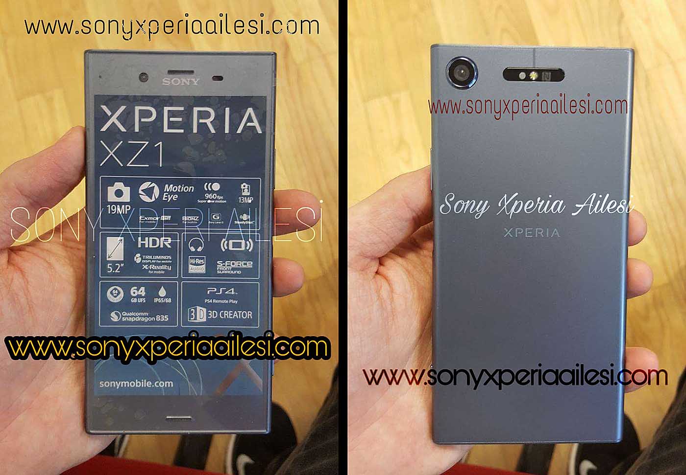 El Sony Xperia XZ1 mantiene el diseño de líneas rectas y amplios marcos superior e inferior de las últimas series Xperia