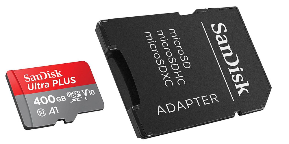 resumen creativo Decimal SanDisk Ultra UHS-I, 400 GB en una tarjeta micro SD para tu móvil