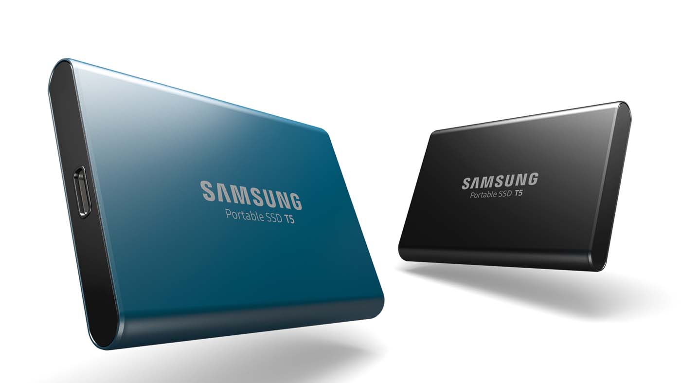 El nuevo disco externo Samsung SSD T5 es hasta 5 veces más rápido que un disco duro mecánico