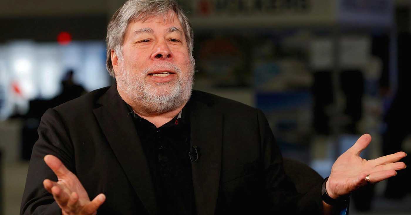 Steve Wozniak fue cofundador de Apple junto a Steve Jobs pero no tiene relación con la compañía desde hace décadas