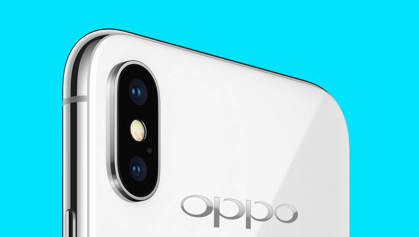 La marca china Oppo prepara el Oppo R13, un “calco” del iPhone X que tiene hasta el odioso “notch” en la pantalla.