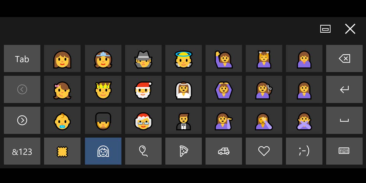 Windows 10 te sugerirá símbolos emoji al escribir en cualquier programa