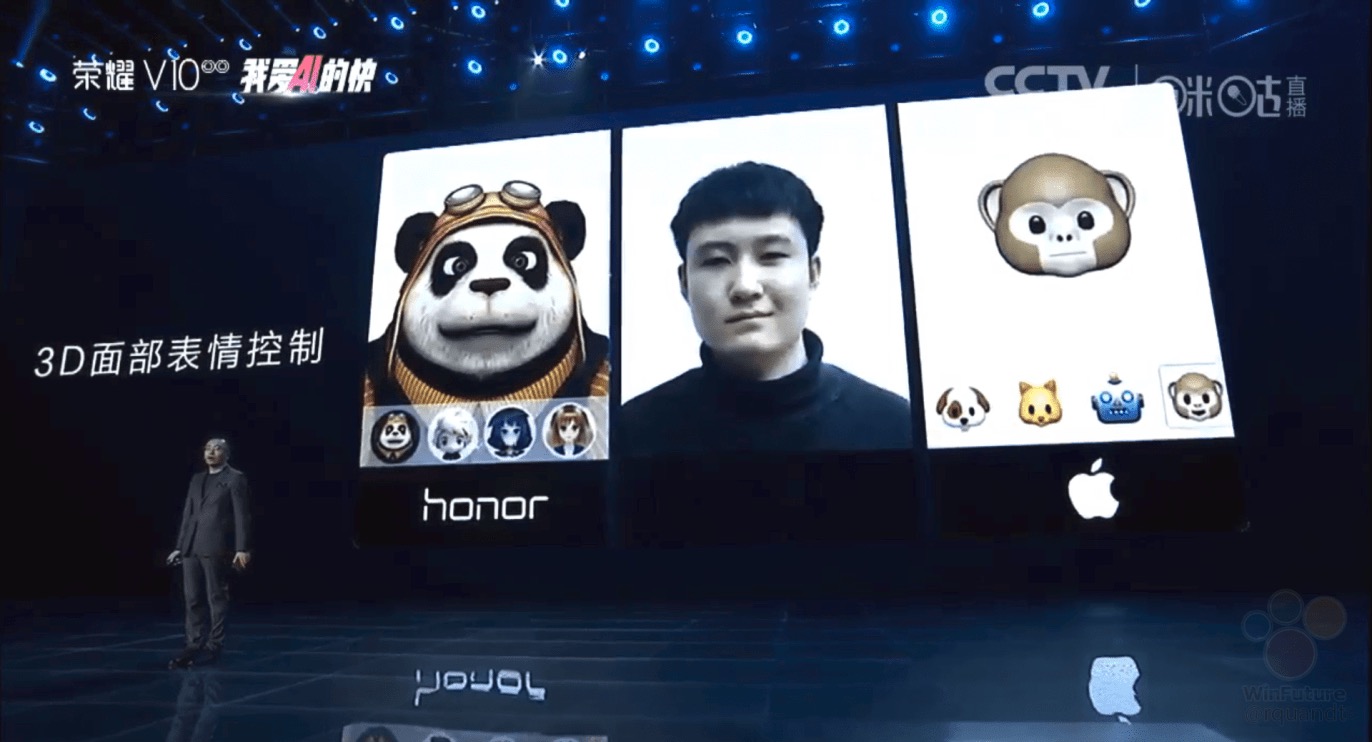 Honor camara Face ID 