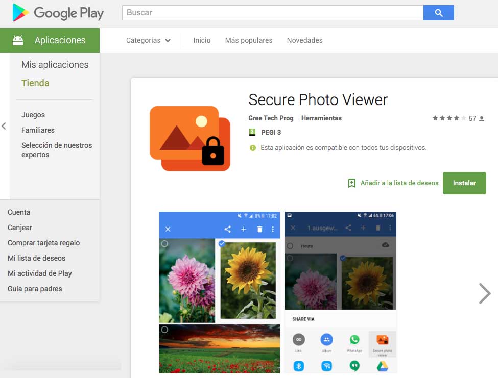 Secure Photo viewer