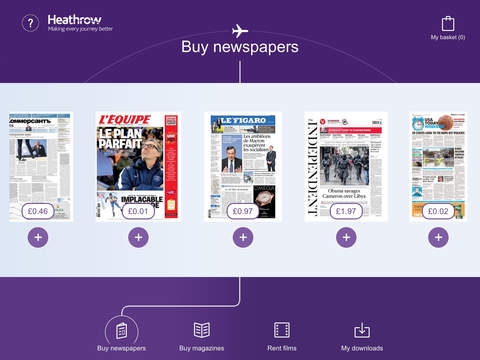 Heathrow EntertainMe ameniza tu vuelo