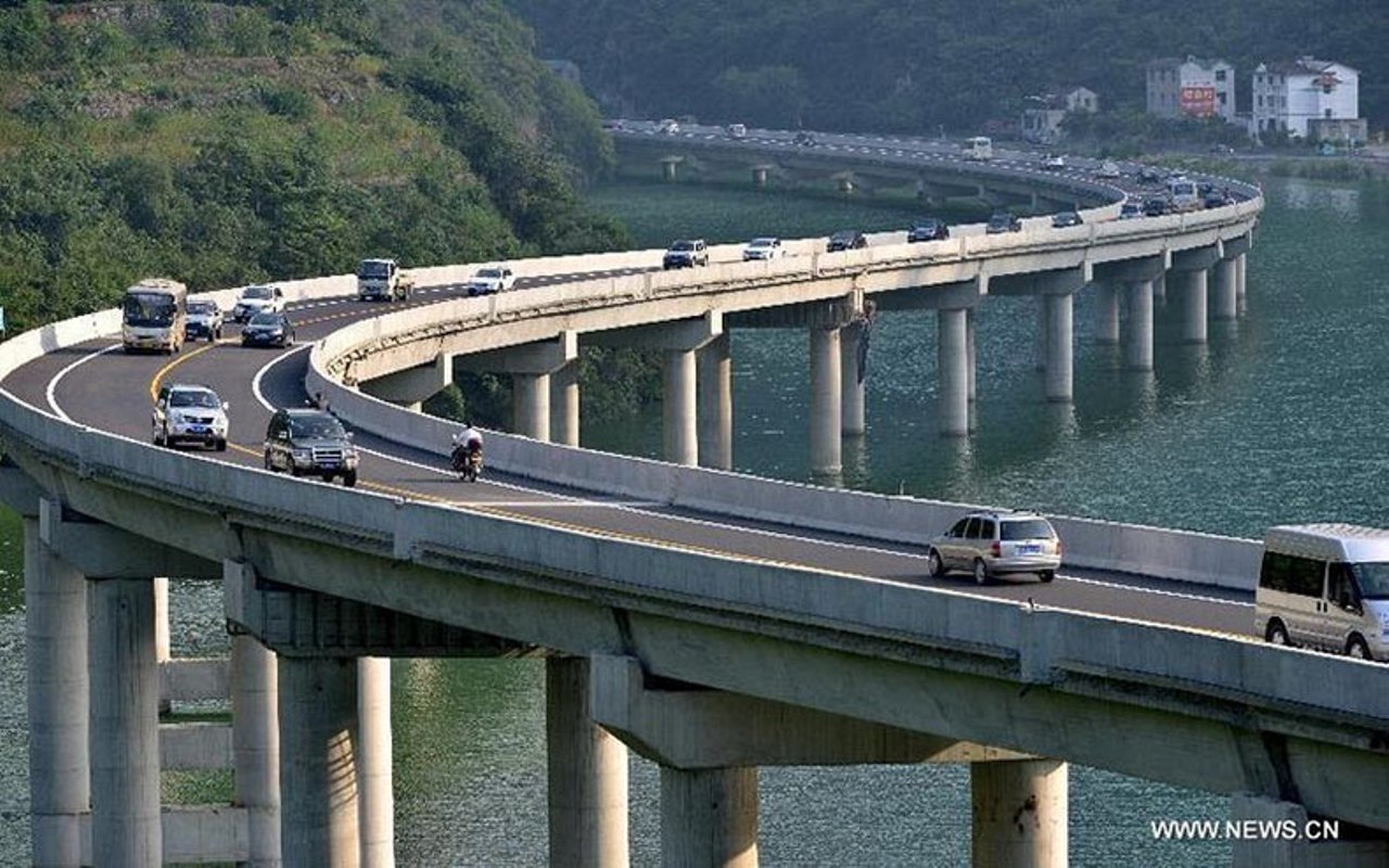 La Autopista del Agua está en China