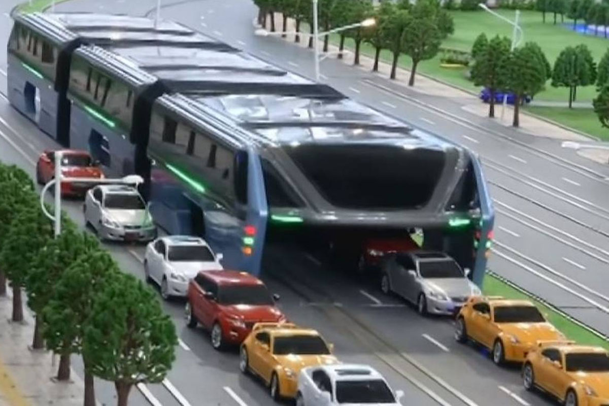 TEB, la mezcla entre autobús y tranvía que ‘volará’ por encima de los coches