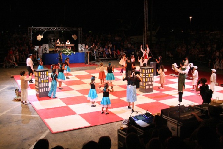 Fiestas Ajedrez-viviente-javea