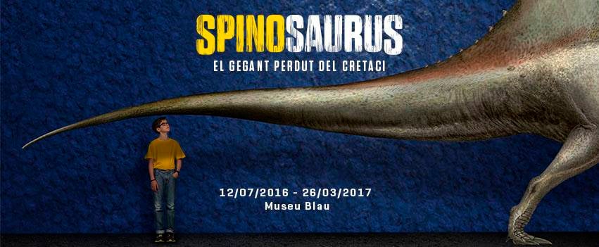 El Spinosaurus te espera en Barcelona