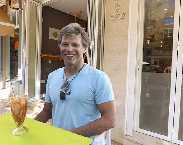 Bon Jovi provoca el aumento de clientes de una heladería en Ibiza