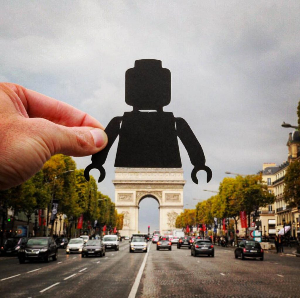 Rich McCor hace las fotos de viajes más originales - Arco del Triunfo