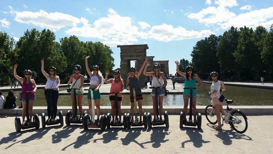 Fotografía por cortesía de Madrid Segway Tour