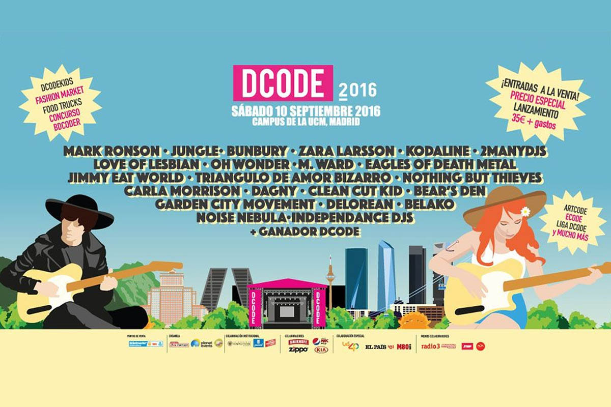 DCODE Festival 2016: ¡Planifica tu agenda de conciertos!