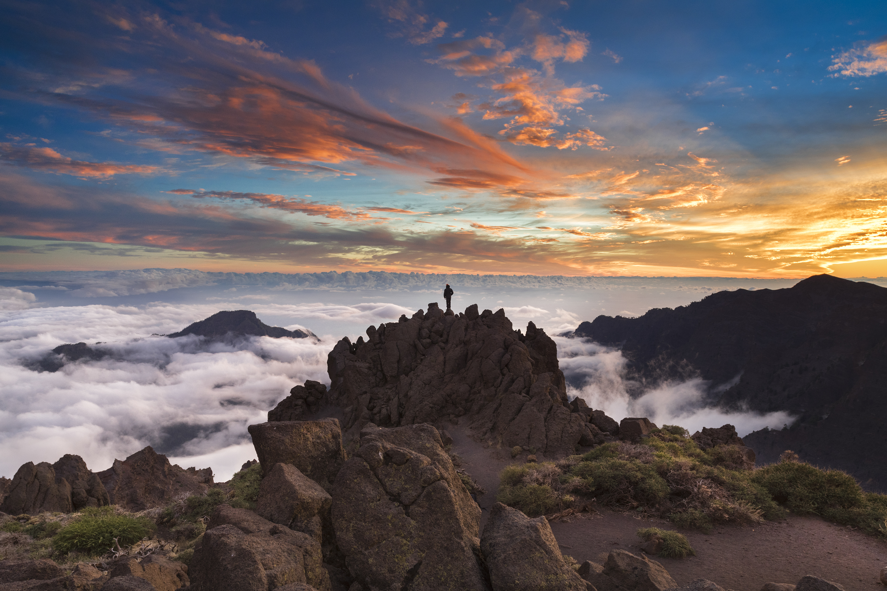 Roque de Los Muchachos (Isla de La Palma. Canarias)