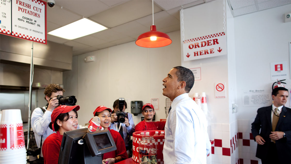 Five Guys Madrid: La hamburguesería preferida de Obama llega a Madrid - Fotografía por cortesía de Wikipedia